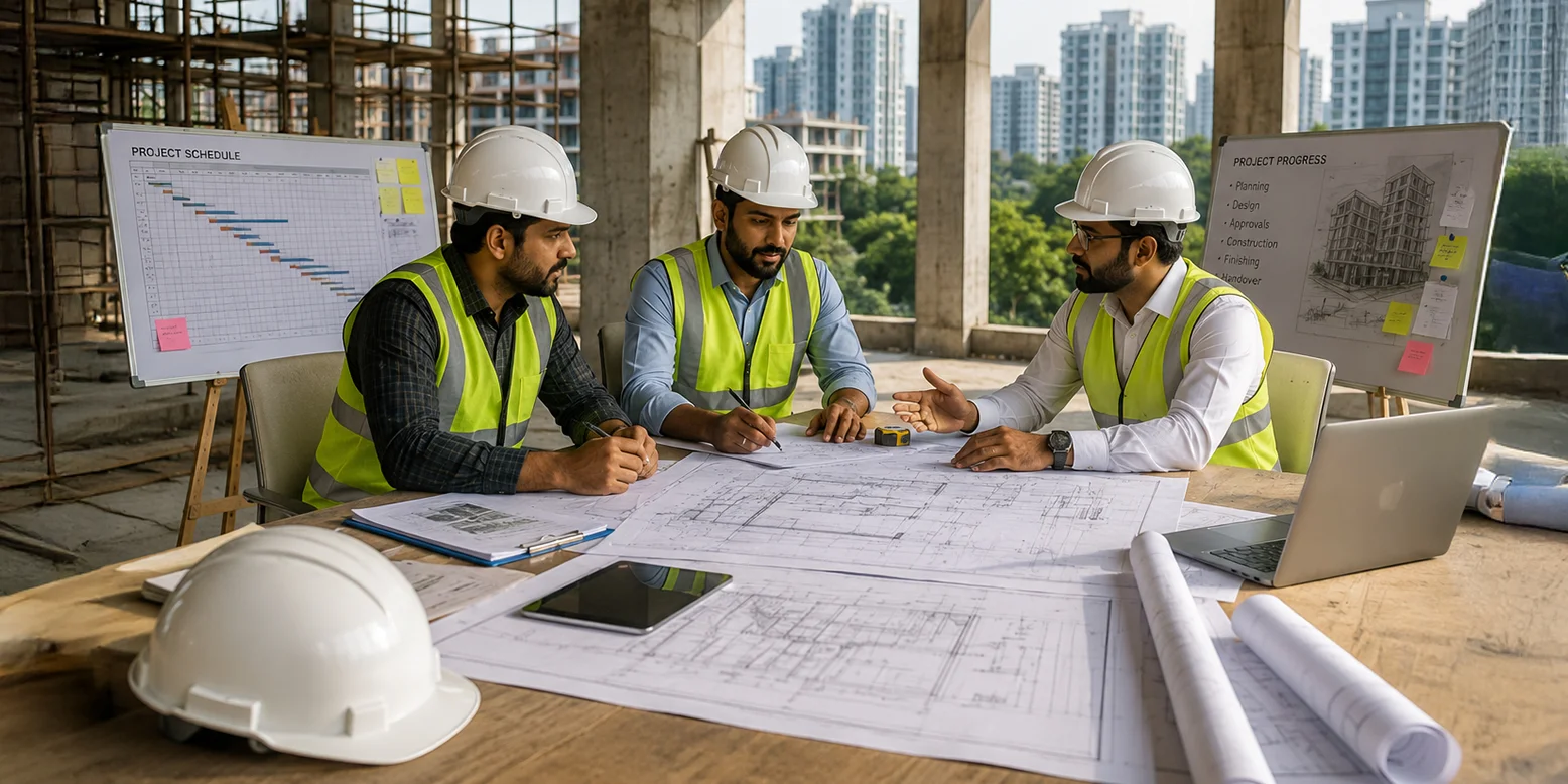 Architecture and interior project management coordination by Vanam Studio